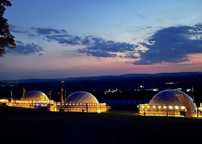 خيمة فخمة Deerstone Glamping-boulsworth Hill Dome Hot Tub Earby